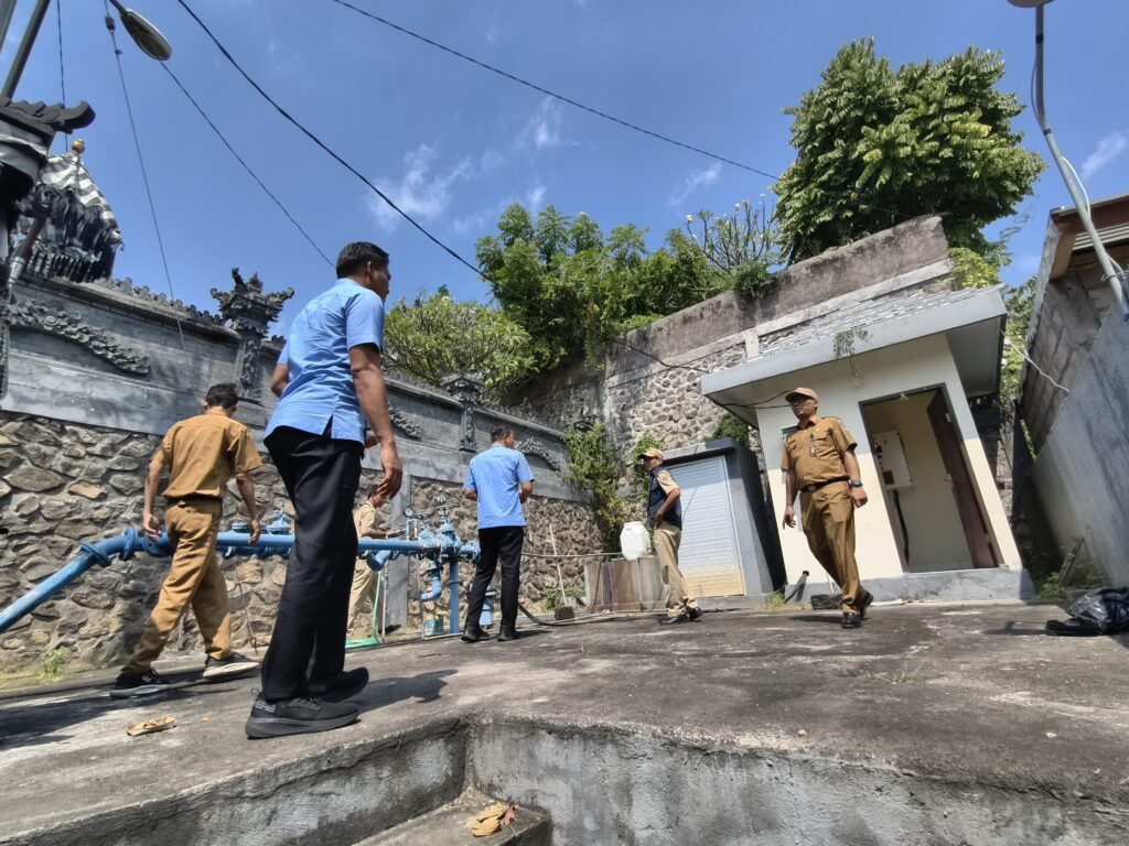 DLH Kabupaten Buleleng Lakukan Pengawasan Sumur Bor Eksisting Perumda THB dalam Rangka Penataan Perizinan Sumber Air