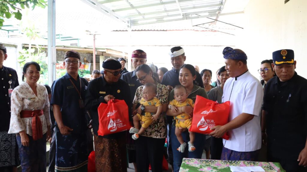 Pencegahan Stunting di Kelurahan Banyuasri, Perumda THB jalankan Tanggungjawab Sosial dan Lingkungan
