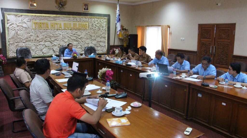 Evaluasi Progres Pelaksanaan Konstruksi Finishing Gedung Teknik Perumda Air Minum Tirta Hita Buleleng