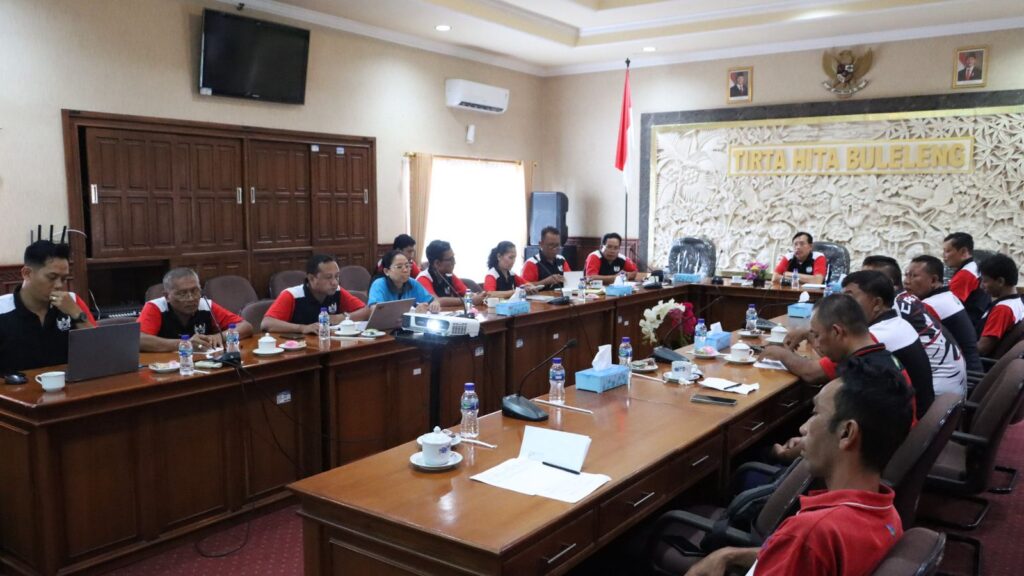 Rapat Koordinasi Lintas Bagian Perumda THB Dalam Upaya Penurunan NRW