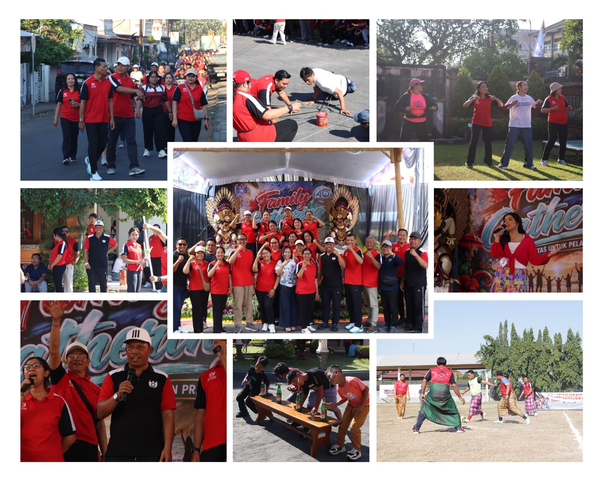 Semarak HUT Perumda Tirta Hita Buleleng, Jalan Santai dan Family Gathering Eratkan Kebersamaan