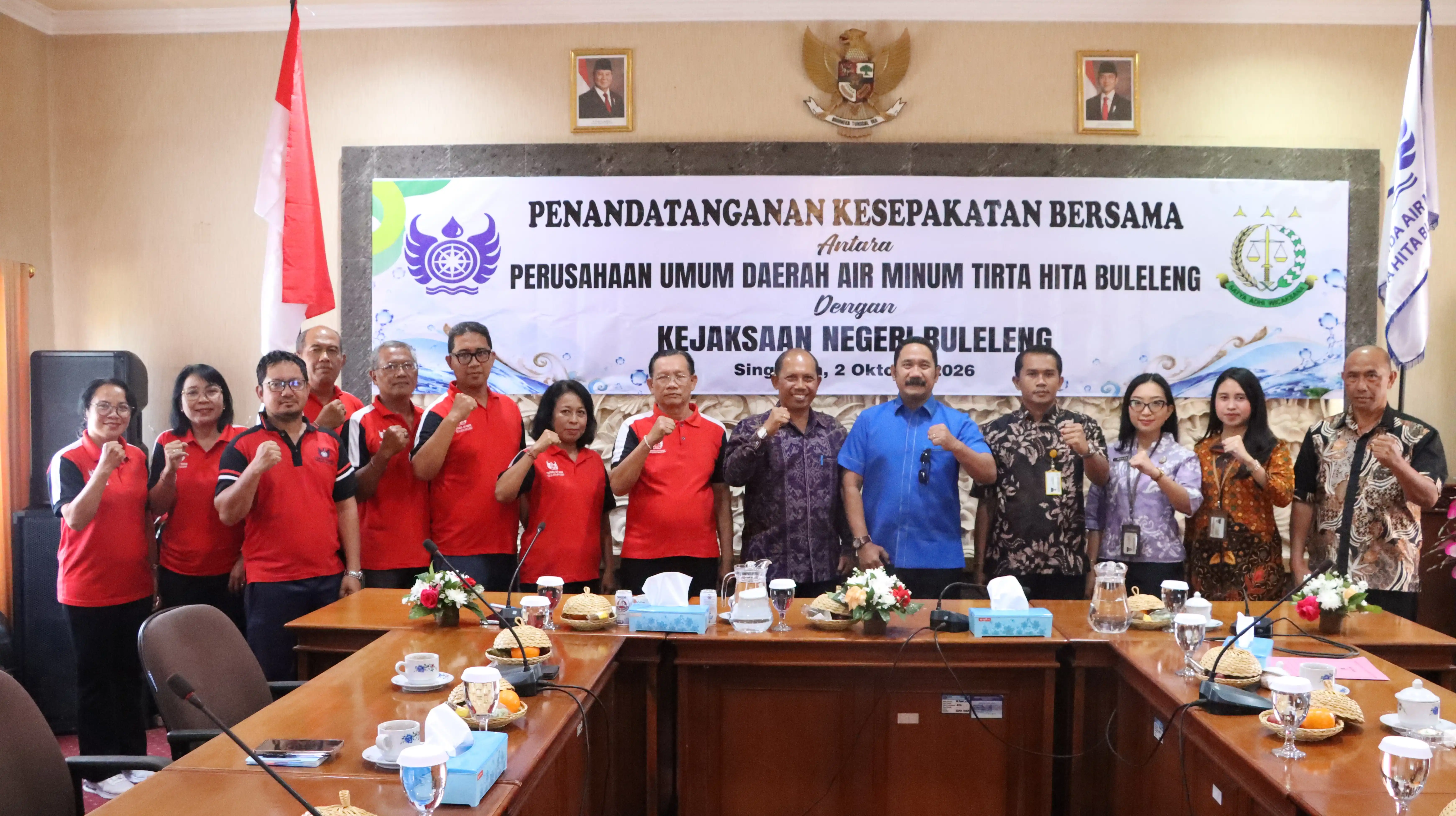 Perumdam Tirta Hita Buleleng dan Kejaksaan Negeri Buleleng Jalin Kerja Sama Bidang Hukum Perdata dan Tata Usaha Negara