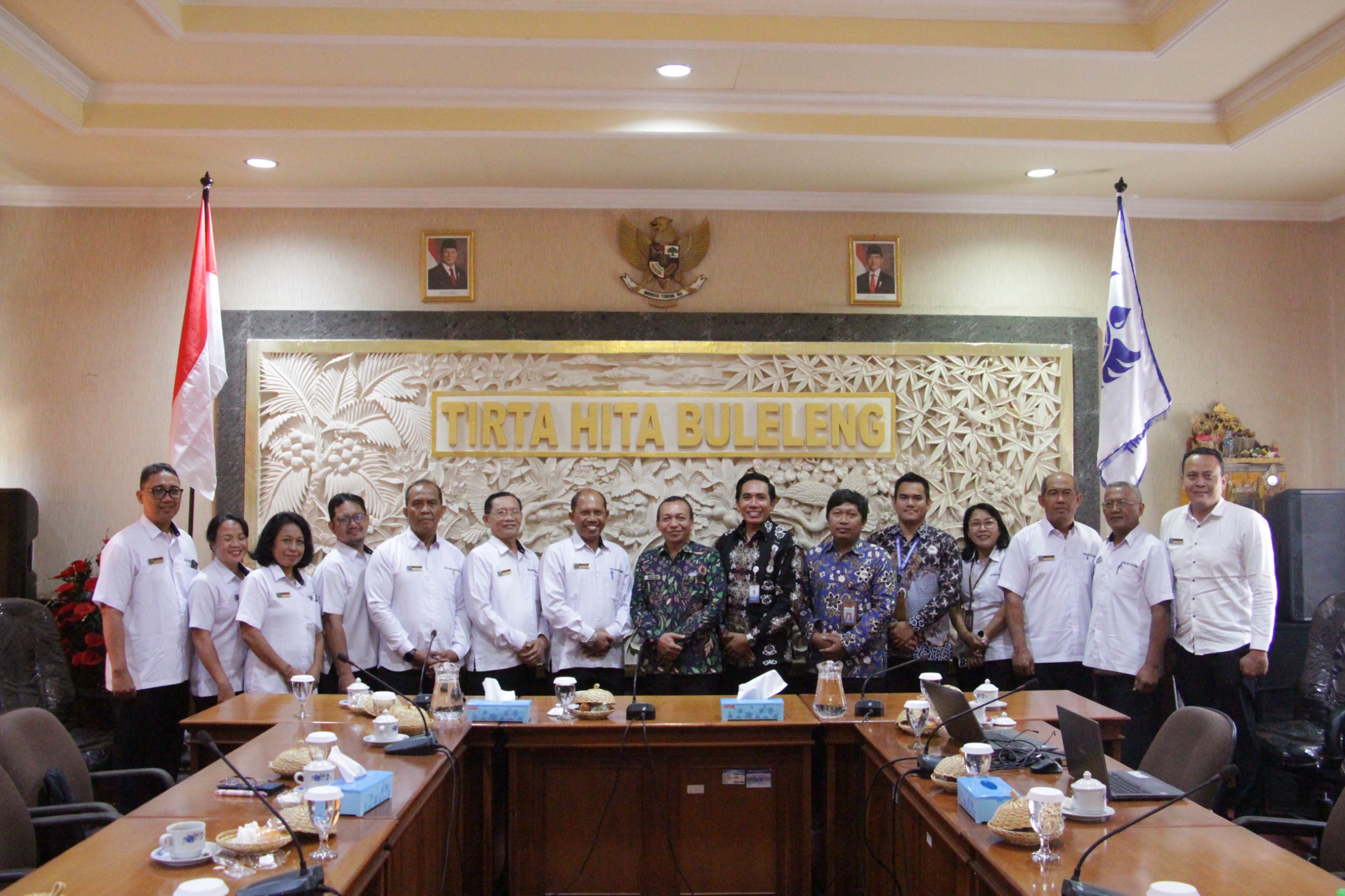 Perumdam Tirta Hita Buleleng Terima Kunjungan Kepala Perwakilan BPKP Provinsi Bali dalam Rangka Evaluasi SPAM