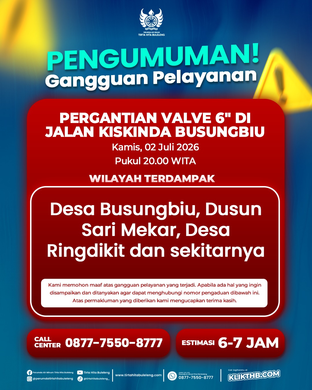 Gangguan Pelayanan