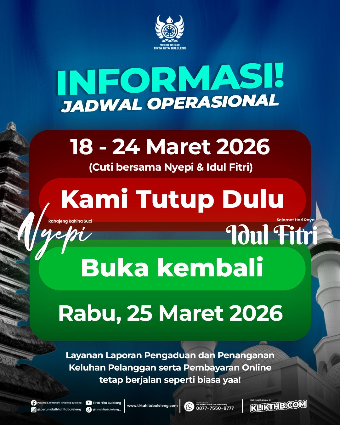 Jadwal Operasional