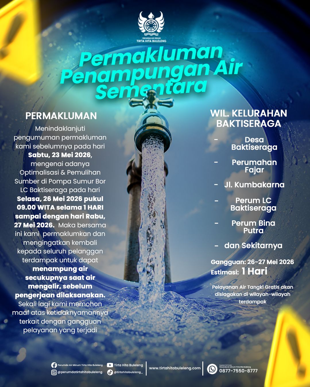 Pengumuman Gangguan Pelayanan