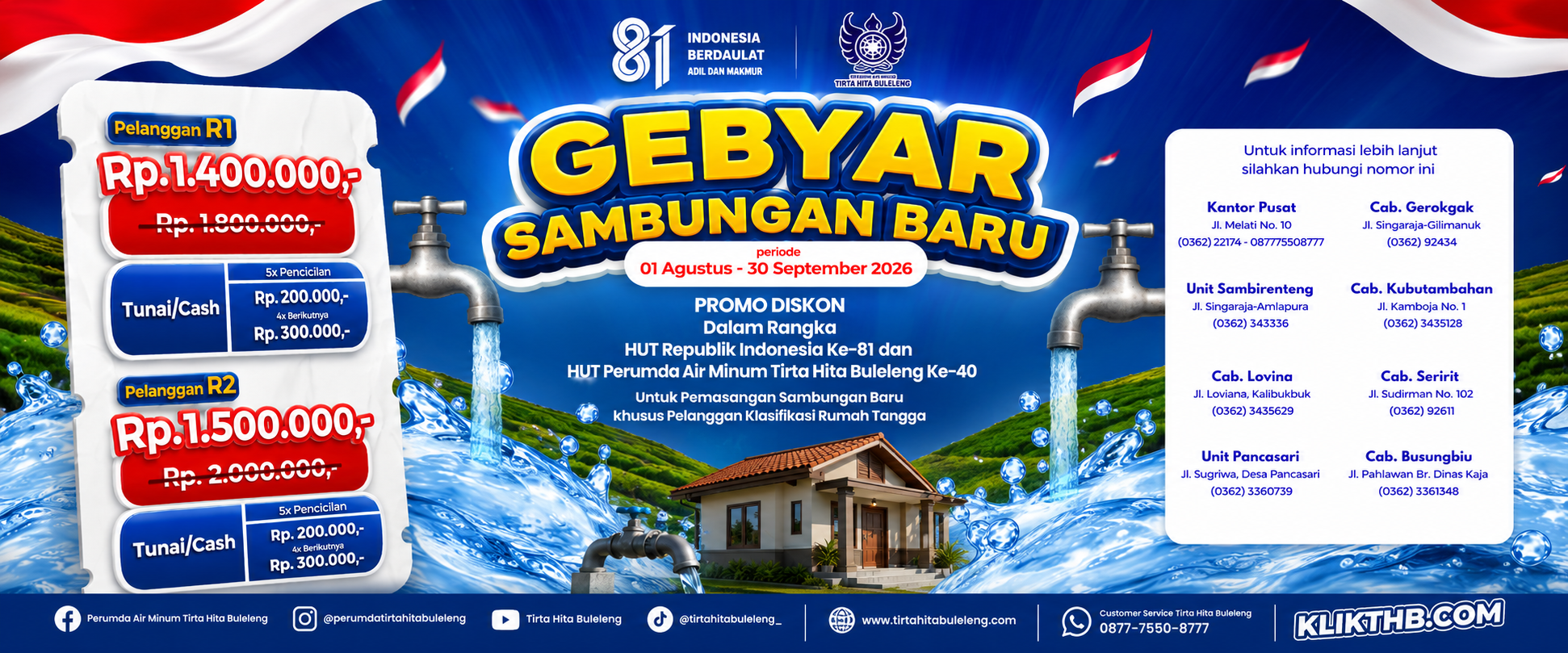 Gebyar Sambungan baru